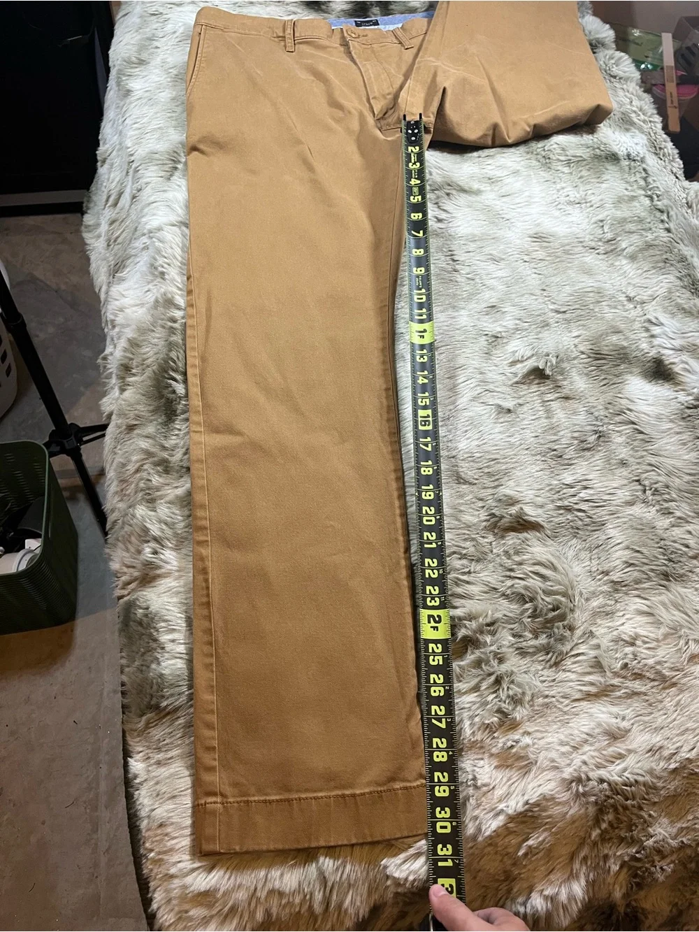 J. Crew Men's Tan Chino Pants